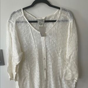 Women's White Knit Dress